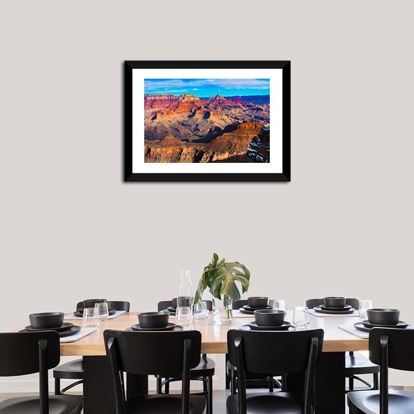 Grand Canyon National Park Arizona Canvas Wall Art-5 Horizontal-Gallery Wrap-22" x 12"-Tiaracle
