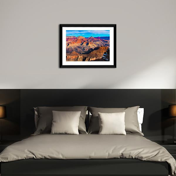 Grand Canyon National Park Arizona Panoramic Canvas Wall Art-1 Piece-36" x 12"-Tiaracle