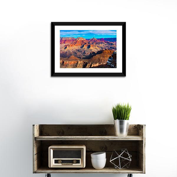 Grand Canyon National Park Arizona Vertical Canvas Wall Art-3 Vertical-Gallery Wrap-12" x 25"-Tiaracle
