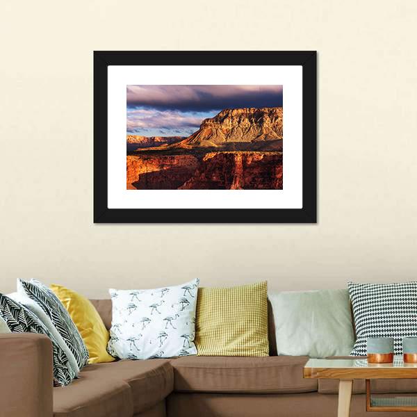Grand Canyon National Park Canvas Wall Art-5 Horizontal-Gallery Wrap-22" x 12"-Tiaracle