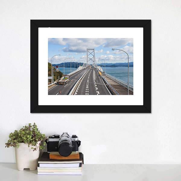 Great Naruto Bridge Canvas Wall Art-1 Piece-Framed Print-20" x 16"-Tiaracle