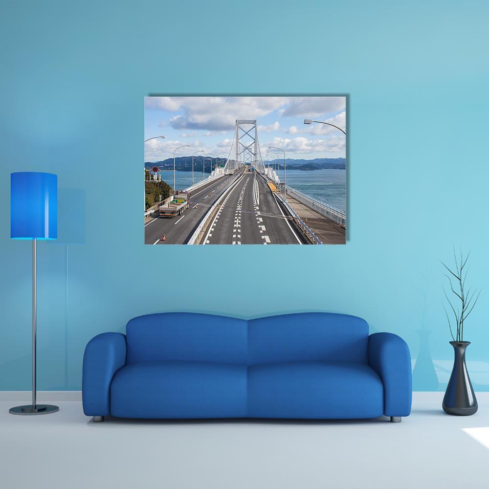 Great Naruto Bridge Canvas Wall Art-1 Piece-Gallery Wrap-48" x 32"-Tiaracle