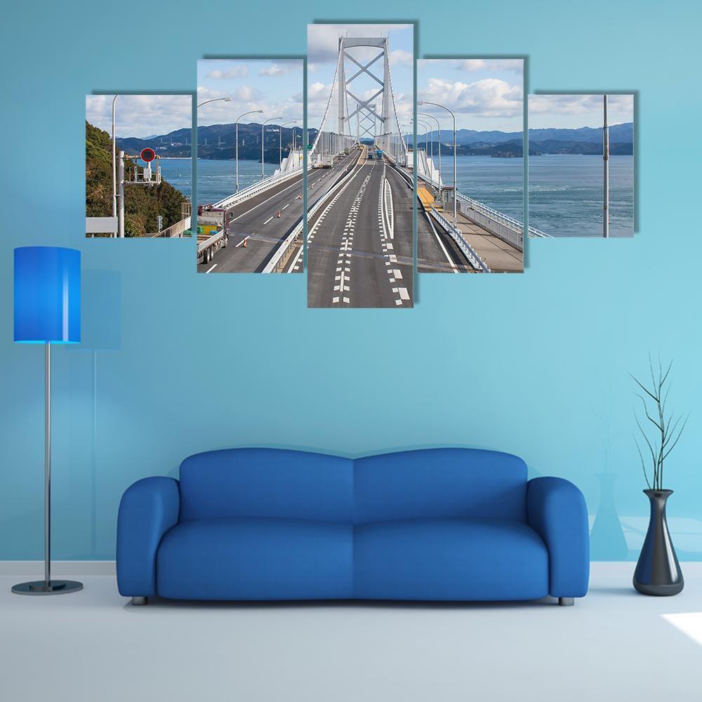 Great Naruto Bridge Canvas Wall Art-5 Star-Gallery Wrap-62" x 32"-Tiaracle