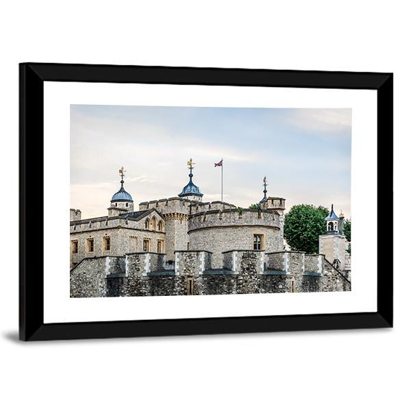 Great Stone Fortress UK Canvas Wall Art-3 Horizontal-Gallery Wrap-25" x 16"-Tiaracle