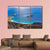 Greek Seascape At Crete Canvas Wall Art-3 Horizontal-Gallery Wrap-37" x 24"-Tiaracle