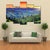 Green Hilly Valley Canvas Wall Art-5 Pop-Gallery Wrap-47" x 32"-Tiaracle
