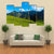 Green Tree On Field Canvas Wall Art-5 Pop-Gallery Wrap-47" x 32"-Tiaracle