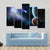 Group Of Comets Of Space Attacks Peace Planets Canvas Wall Art-3 Horizontal-Gallery Wrap-37" x 24"-Tiaracle