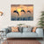 Group Of Jumping Dolphins Canvas Wall Art-1 Piece-Gallery Wrap-36" x 24"-Tiaracle