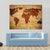 Grunge Map Of The World Canvas Wall Art-5 Horizontal-Gallery Wrap-22" x 12"-Tiaracle