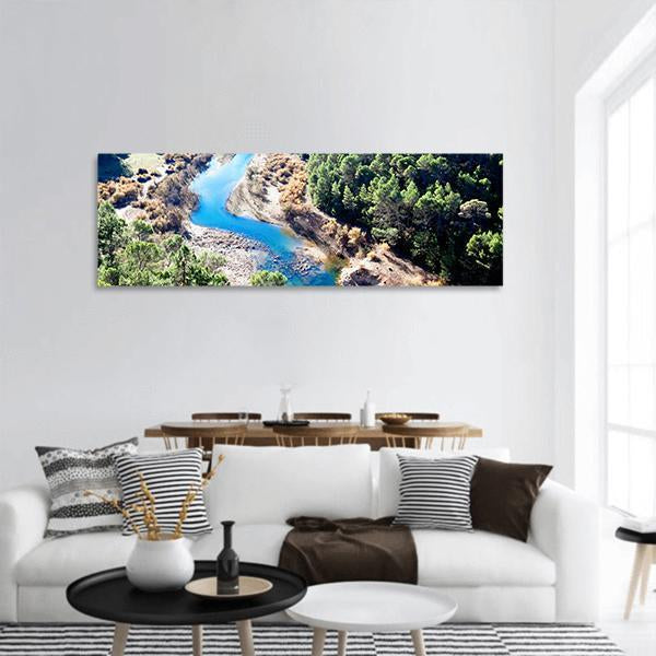 Guadalquivir River Spain Panoramic Canvas Wall Art-1 Piece-36" x 12"-Tiaracle