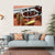 Gun With Bullets On Table Canvas Wall Art-1 Piece-Gallery Wrap-36" x 24"-Tiaracle