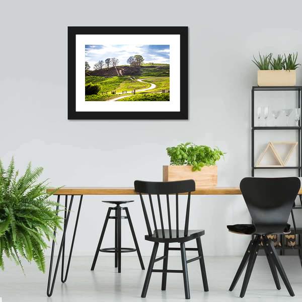 Hadleigh Park In UK Canvas Wall Art-3 Horizontal-Gallery Wrap-25" x 16"-Tiaracle