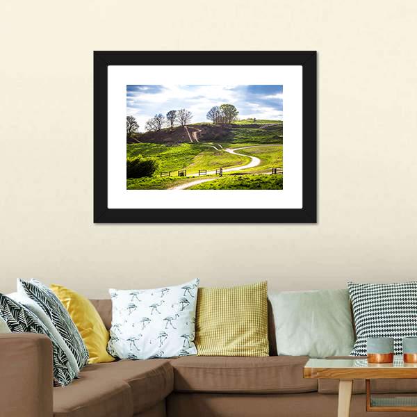 Hadleigh Park In UK Canvas Wall Art-3 Horizontal-Gallery Wrap-25" x 16"-Tiaracle