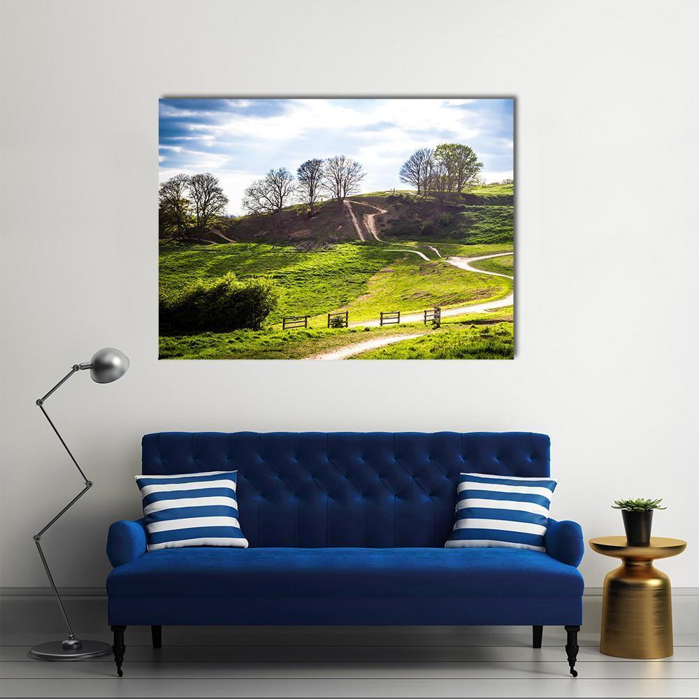 Hadleigh Park In UK Canvas Wall Art-1 Piece-Gallery Wrap-48" x 32"-Tiaracle