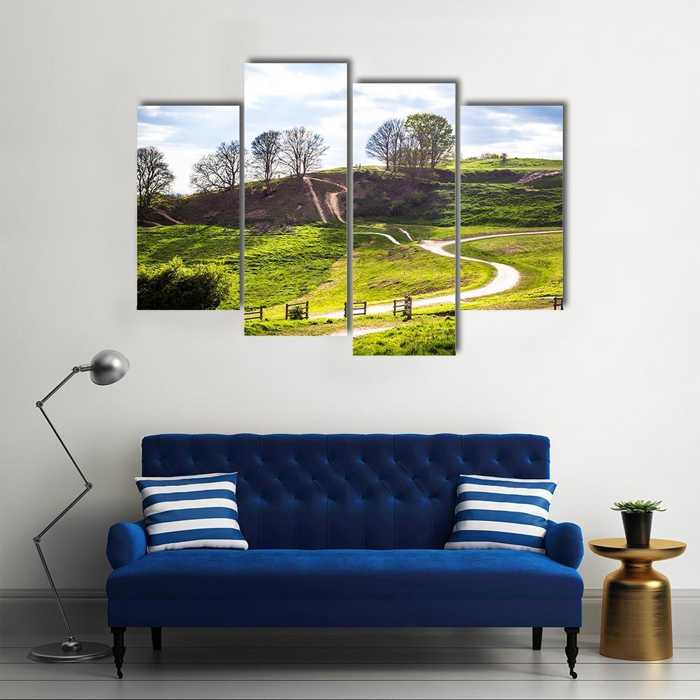 Hadleigh Park In UK Canvas Wall Art-4 Pop-Gallery Wrap-50" x 32"-Tiaracle