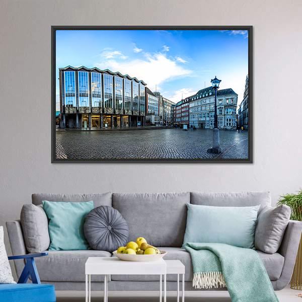 Hanseatic City Germany Canvas Wall Art-3 Horizontal-Gallery Wrap-25" x 16"-Tiaracle