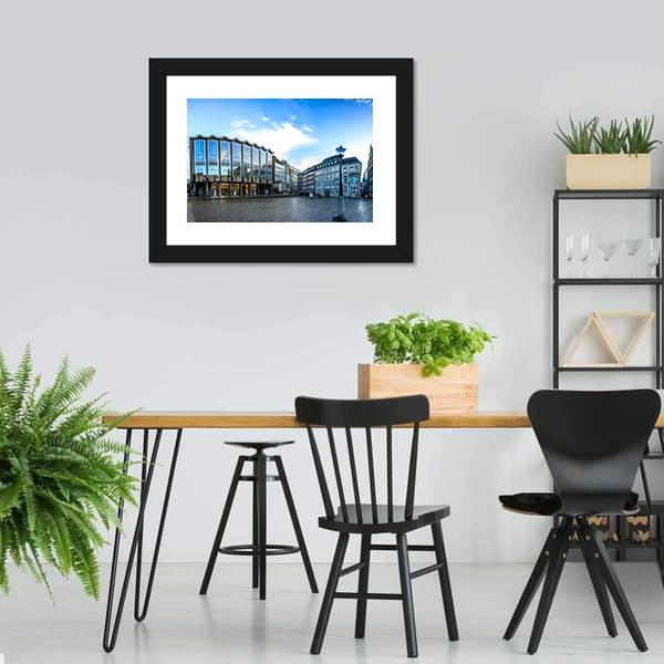Hanseatic City Germany Canvas Wall Art-3 Horizontal-Gallery Wrap-25" x 16"-Tiaracle
