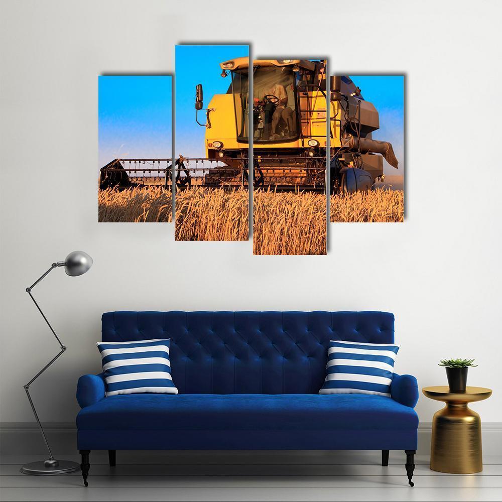 Harvest Time Canvas Wall Art-4 Pop-Gallery Wrap-50" x 32"-Tiaracle