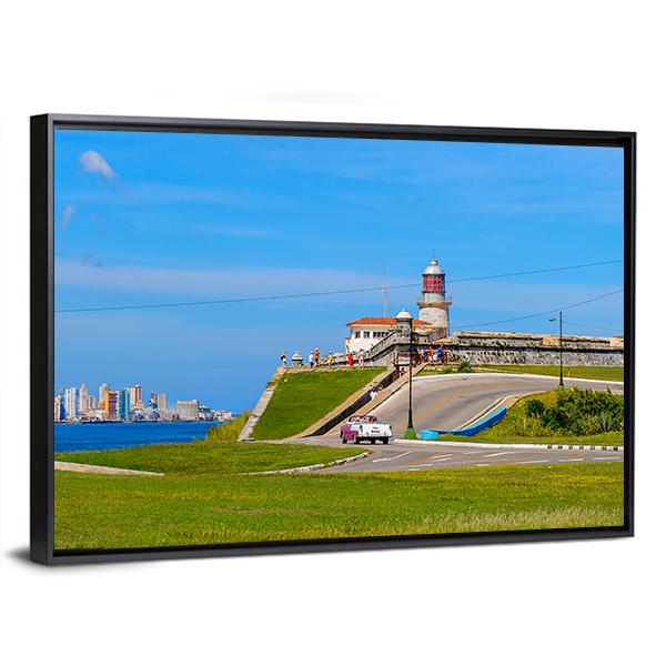 Havana The Capital Of Cuba Canvas Wall Art-3 Horizontal-Gallery Wrap-25" x 16"-Tiaracle