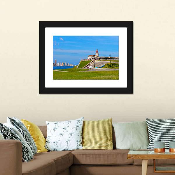 Havana The Capital Of Cuba Canvas Wall Art-3 Horizontal-Gallery Wrap-25" x 16"-Tiaracle