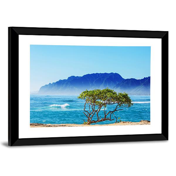 Hawaii Beach Canvas Wall Art-3 Horizontal-Gallery Wrap-25" x 16"-Tiaracle
