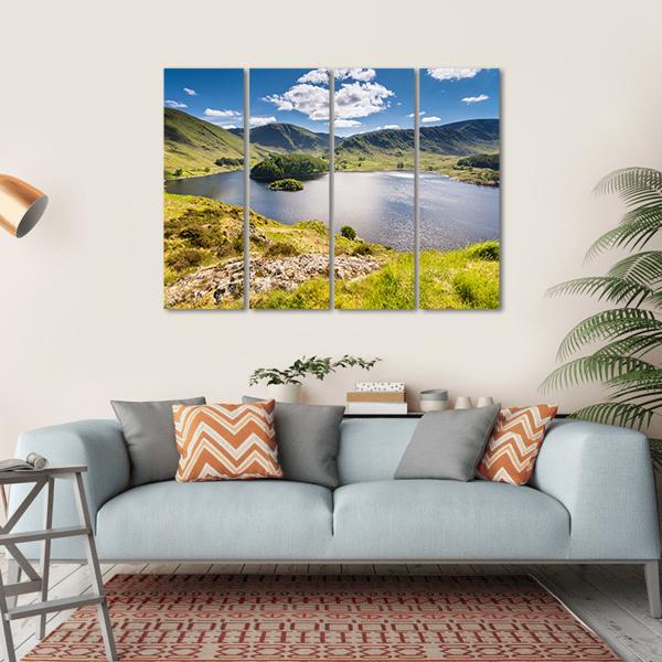 Haweswater From Whiteacre Crag Canvas Wall Art-4 Horizontal-Gallery Wrap-34" x 24"-Tiaracle