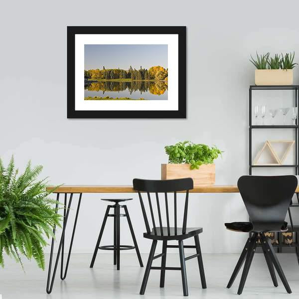 Hawrelak Park Edmonton Alberta Canvas Wall Art-3 Horizontal-Gallery Wrap-25" x 16"-Tiaracle