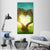 Heart Shaped Tree In Meadow Vertical Canvas Wall Art-3 Vertical-Gallery Wrap-12" x 25"-Tiaracle