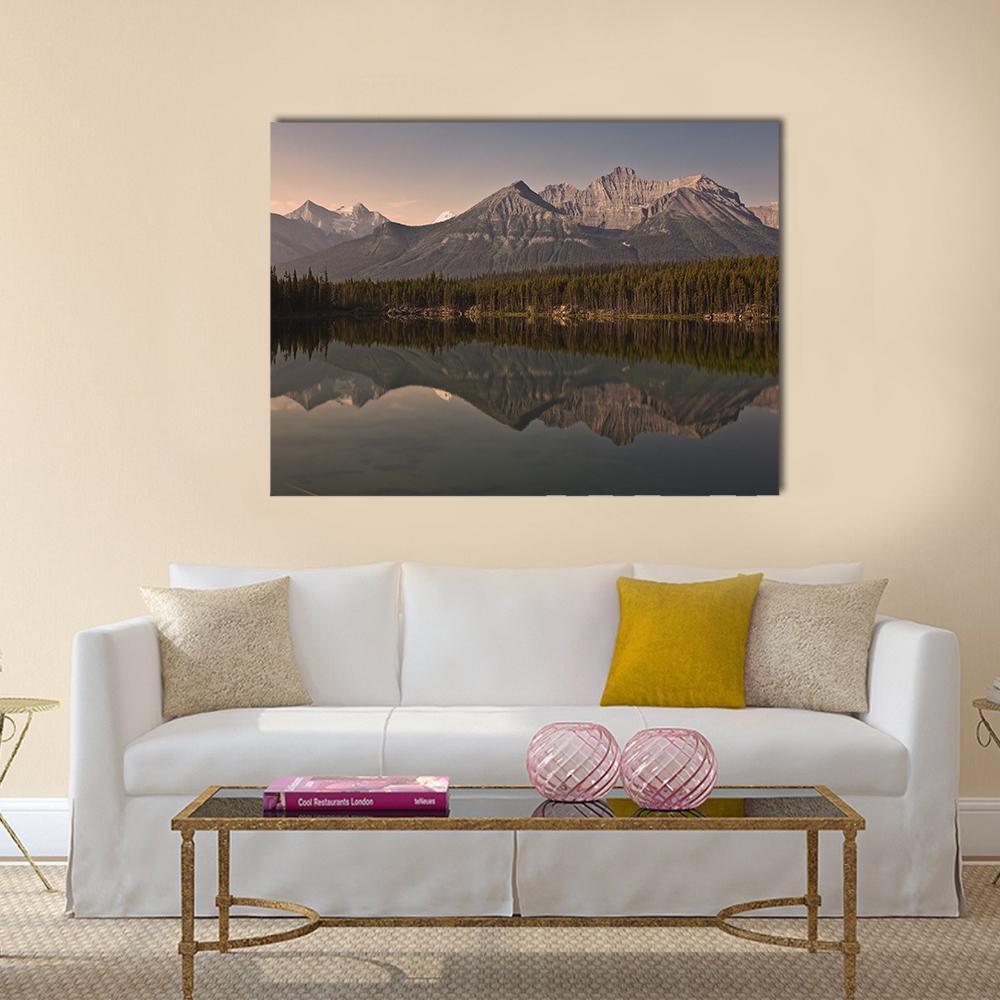 Herbert Lake Canvas Wall Art-1 Piece-Gallery Wrap-48" x 32"-Tiaracle