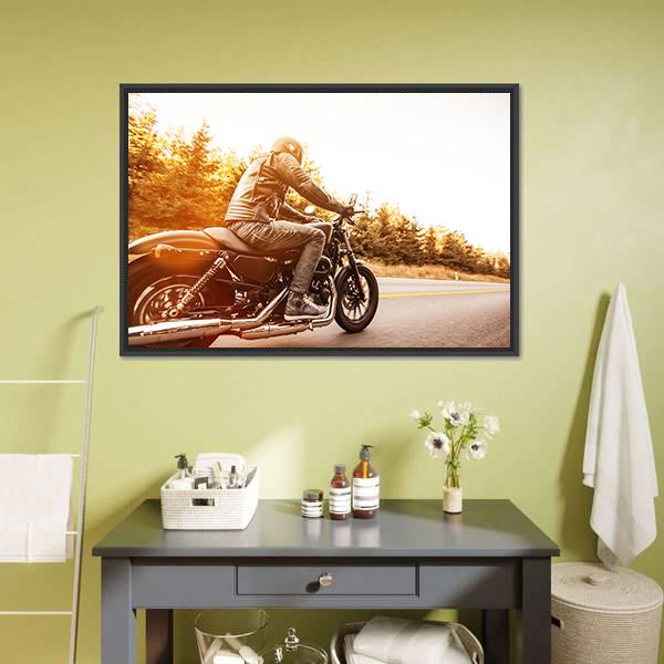 High Power Motorcycle Canvas Wall Art-3 Horizontal-Gallery Wrap-25" x 16"-Tiaracle