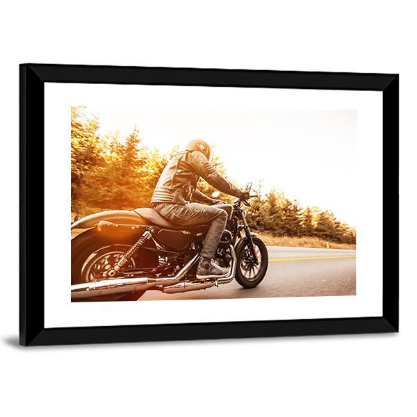 High Power Motorcycle Canvas Wall Art-3 Horizontal-Gallery Wrap-25" x 16"-Tiaracle