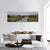 Stream River On Dartmoor Panoramic Canvas Wall Art-3 Piece-25" x 08"-Tiaracle