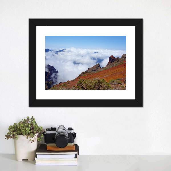 Hiking Trail GR131 Canvas Wall Art-1 Piece-Framed Print-20" x 16"-Tiaracle