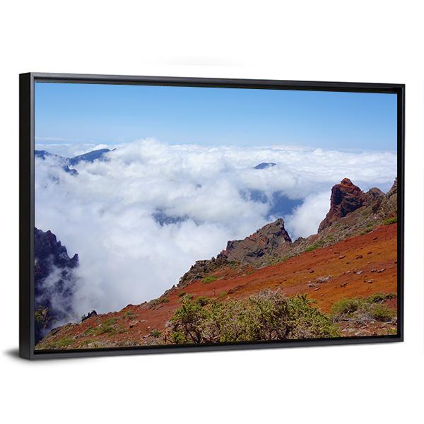 Hiking Trail GR131 Canvas Wall Art-3 Horizontal-Gallery Wrap-25" x 16"-Tiaracle