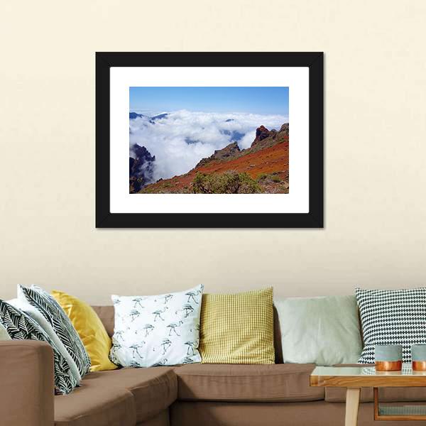Hiking Trail GR131 Canvas Wall Art-3 Horizontal-Gallery Wrap-25" x 16"-Tiaracle
