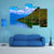 Hills Surrounding Lake Atitlan Canvas Wall Art-5 Pop-Gallery Wrap-47" x 32"-Tiaracle