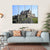 Historic Edinburgh Castle Canvas Wall Art-4 Horizontal-Gallery Wrap-34" x 24"-Tiaracle