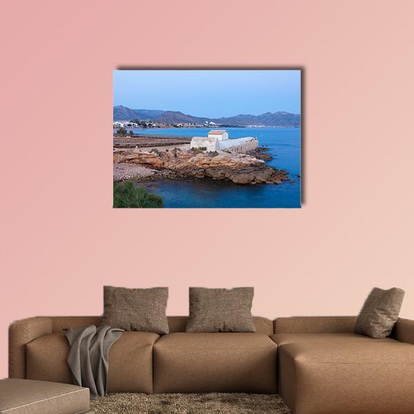Historic Marrana Baths Spain Canvas Wall Art-1 Piece-Gallery Wrap-48" x 32"-Tiaracle