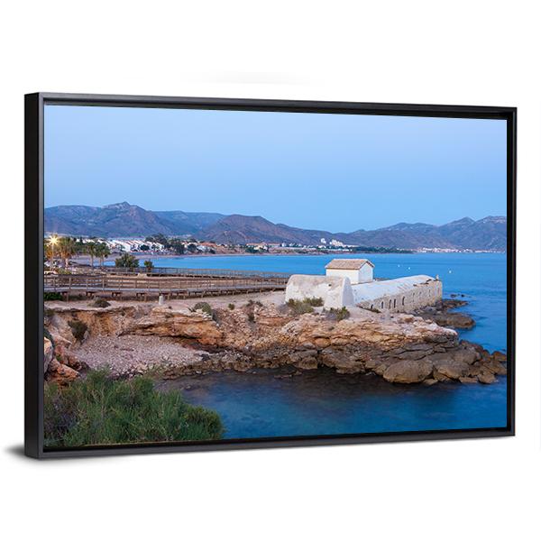 Historic Marrana Baths Spain Canvas Wall Art-3 Horizontal-Gallery Wrap-25" x 16"-Tiaracle