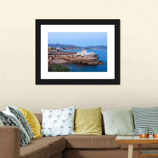 Historic Marrana Baths Spain Canvas Wall Art-3 Horizontal-Gallery Wrap-25" x 16"-Tiaracle
