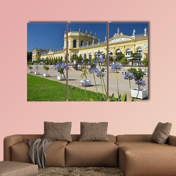 Orangerie In Kassel Germany Canvas Wall Art-3 Horizontal-Gallery Wrap-25" x 16"-Tiaracle