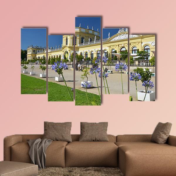 Orangerie In Kassel Germany Canvas Wall Art-5 Pop-Gallery Wrap-47" x 32"-Tiaracle