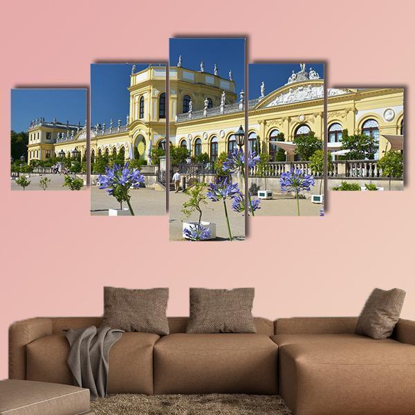 Orangerie In Kassel Germany Canvas Wall Art-5 Star-Gallery Wrap-62" x 32"-Tiaracle