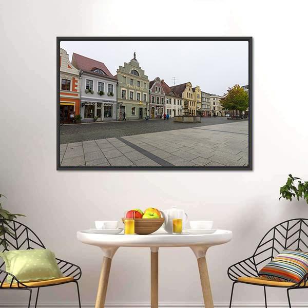 Historic Part Of Town Alt Market Canvas Wall Art-3 Horizontal-Gallery Wrap-25" x 16"-Tiaracle