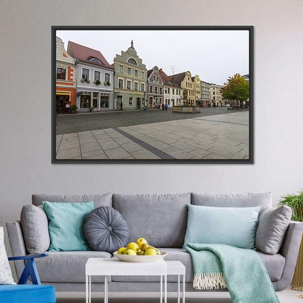 Historic Part Of Town Alt Market Canvas Wall Art-3 Horizontal-Gallery Wrap-25" x 16"-Tiaracle