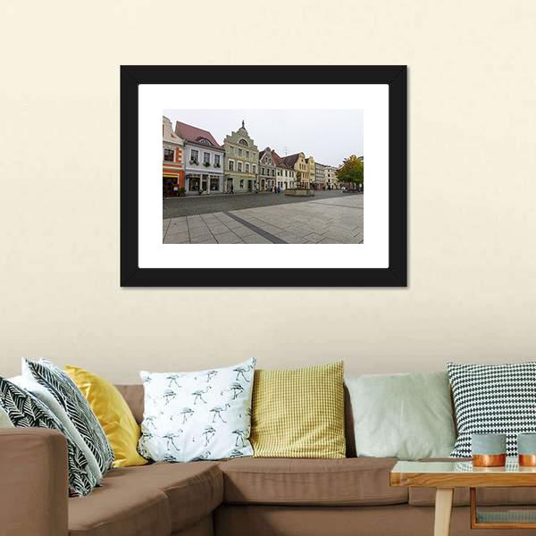 Historic Part Of Town Alt Market Canvas Wall Art-3 Horizontal-Gallery Wrap-25" x 16"-Tiaracle