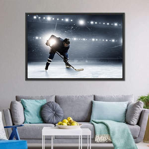 Buy Danbury Trashers UHL Ice Hockey Wall Art Canvas Wrap Online in India 