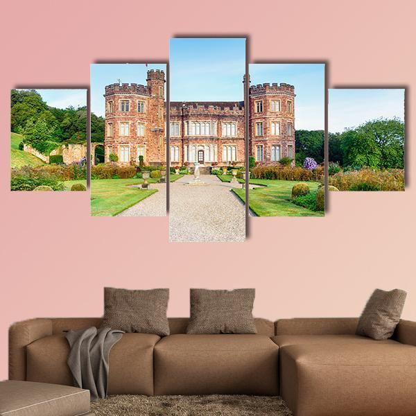 Mount Edgcumbe Canvas Wall Art-5 Star-Gallery Wrap-62" x 32"-Tiaracle
