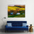 Home & Barn On Farm Fields Canvas Wall Art-4 Horizontal-Gallery Wrap-34" x 24"-Tiaracle